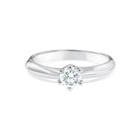 Anello Roman Gioielli Donna in Oro bianco Diamante